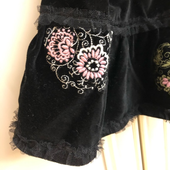 Sophie Catalou Designer velvet skirt - Picture 7 of 7